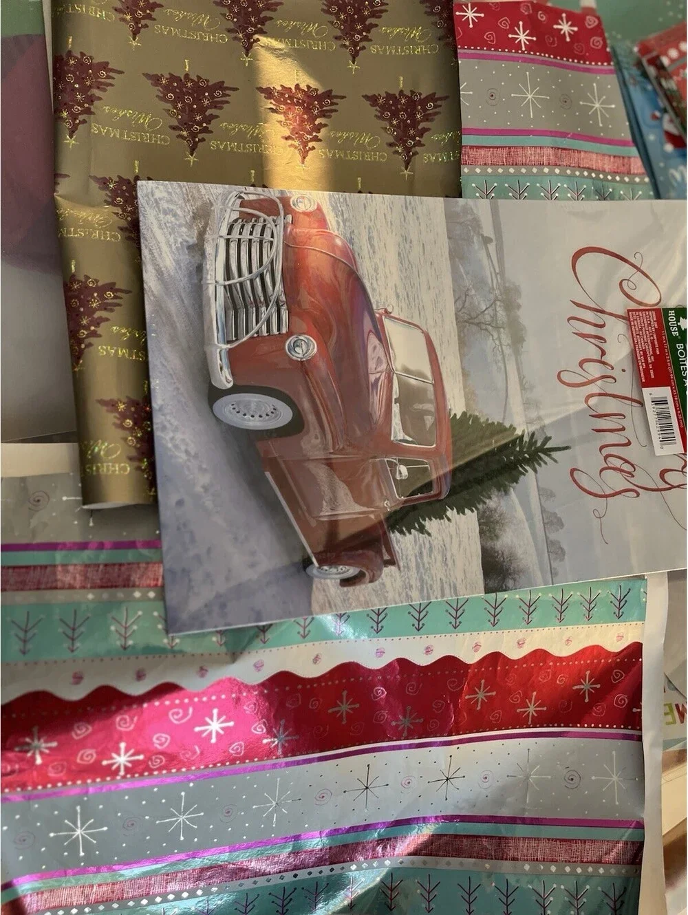 Large Lot of Christmas Boxes, Gift Bags - Large Medium Small Credit Card Boxes
